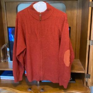 Men’s full zip sweater